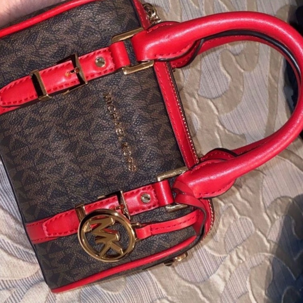 COPY - Michael Kors Red and Brown Women's Bag